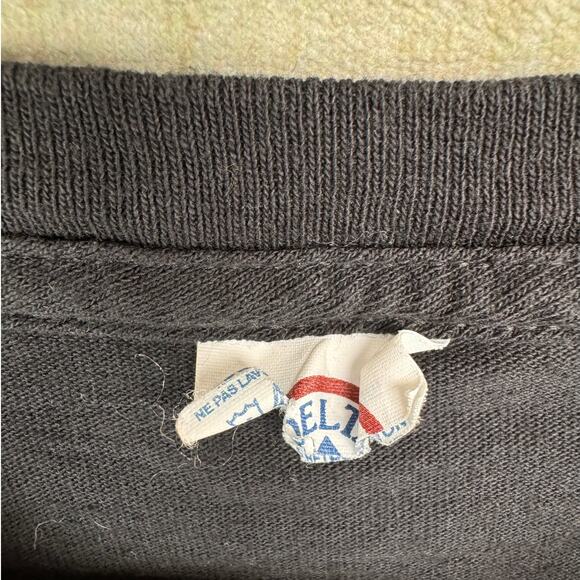 VTG Y2K Biker Flame T Shirt Sz XL Black Motorcycle Choppers Cape Breton - Picture 6 of 7